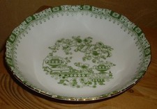 Seltmann Weiden Theresia China grün 1 Gebäckschale