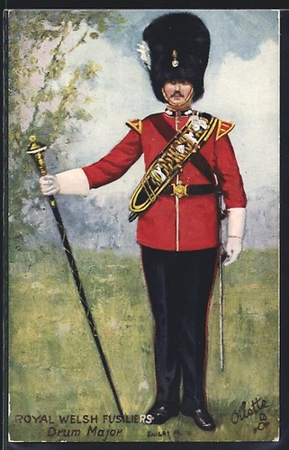 Royal welsh fusiliers - royal, fusiliers,