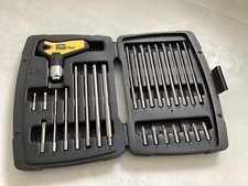 Stanley Bitsatz Stiftschlüssel-Satz mit Ratsche 27-teilig FatMax