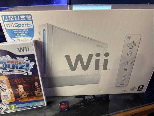 Wii ovp weiß 2xoriginal - ovp,
