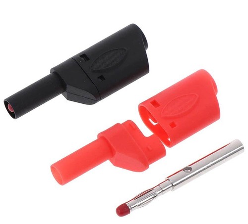Bananenstecker 4mm rot - x,