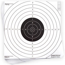 Luftgewehr Zielscheiben 14x14cm für Pistole Luftgewehr Airsoft für Kugelfang