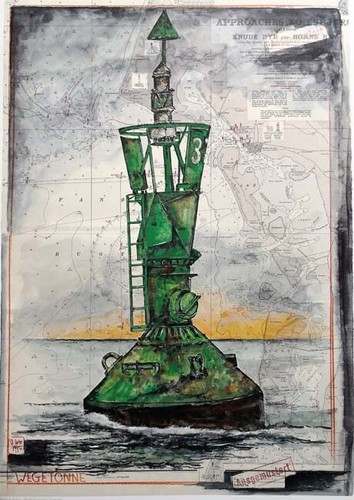 Kunstdruck wegetonne 37 - kunstdruck, 37"