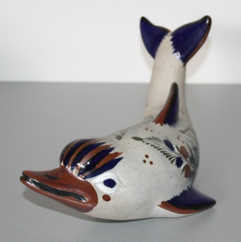 Delphin keramik dekoriert - delphin,