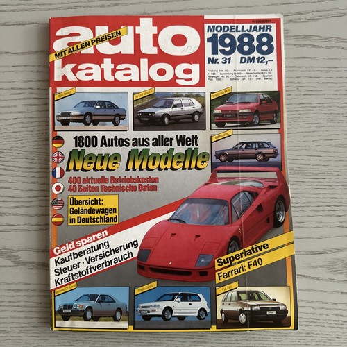 Auto katalog 1988 - nr., –