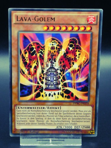 Yugioh lava golem dpbc de034 - golem,