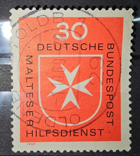 Bund briefmarke malteser - briefmarke,,