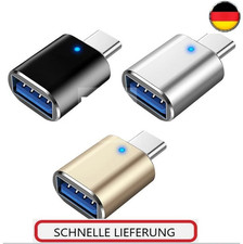 USB-C 3.1 zu USB-A 3.0 OTG Adapter: Stecker Konverter von Typ C auf A