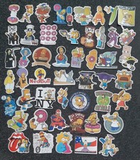 50x Aufkleber Simpsons