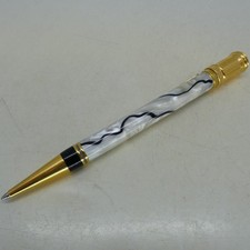 Vintage Parker Duofold Kugelschtreiber - pearl/gold