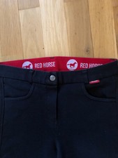 Kinder Reithose Red Horse Größe 164 US 14 schwarz