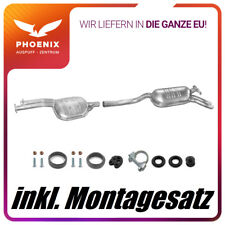 Mercedes W124 260E 300E Stufenheck Auspuffanlage Mittel+Endschalldämpfer Auspuff