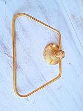 Handtuchhalter Messing poliert 25cm x 18cm