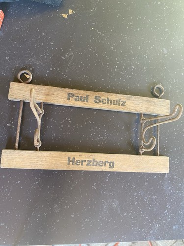 Antike werbung garderobe - antike, paul