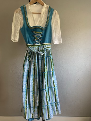 Dirndl baumwolle leinen - dirndl, 36