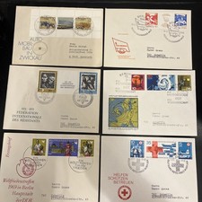 DDR Schmuck Briefe Lot alle mit ZD - diverse Frankatur/Stempel - S309