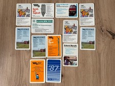 13 Stück alte DDR Taschenkalender Werbung Deutsche Reichsbahn DR