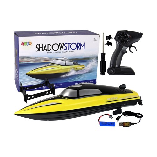 Motorboot 4g gelb - motorboot,