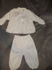 Taufanzug, Weiß, Unisex, Gr