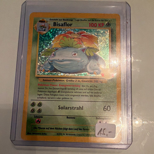 Pokémon tcg bisaflor jahre - tcg,