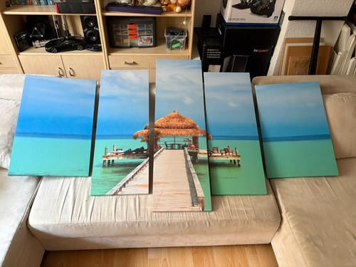 Meer vlies leinwandbild - meer,