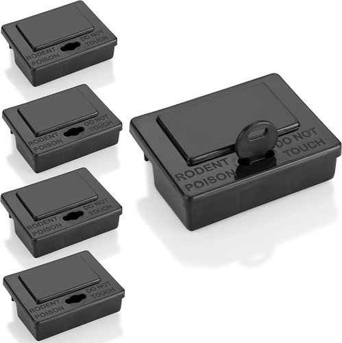5er set köderbox für mäuse - set,