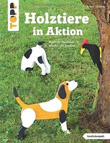 Holztiere aktion - holztiere, in