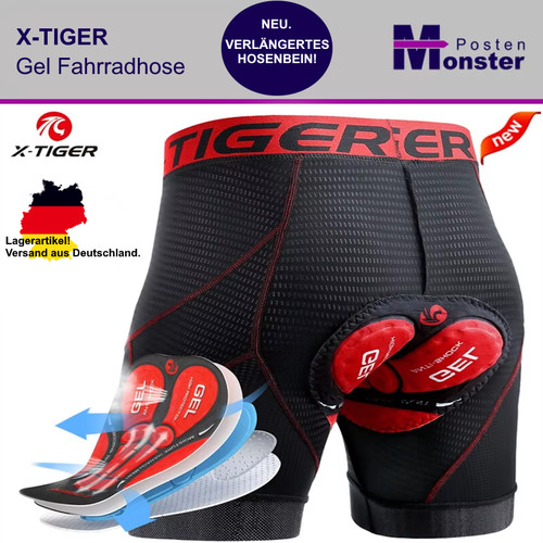 Tiger pro fahrradhose - x-tiger,