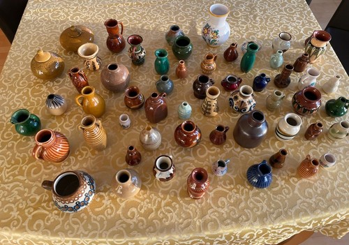 Sammlung keramik miniatur - keramik,