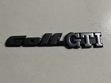 Original Vw Golf 3 Gti Schriftzug Emblem Heckklappe Hinten