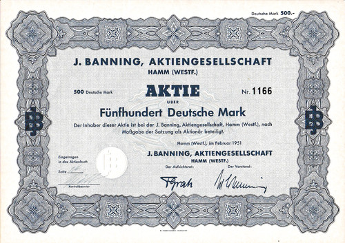 Banning hamm histor - banning, ag
