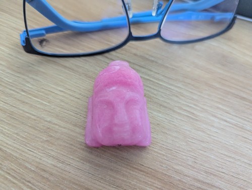 Rosenquarz pink buddha - pink,