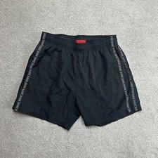 HUGO BOSS Herren Badehose Shorts Gr. M Badeshorts Beach Boxer 10719 Schwarz