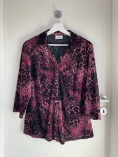 CANDA C&A Damen Samt Bluse 42