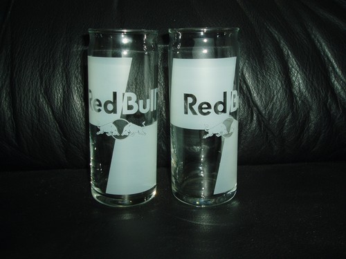 Red bull gläser - red,