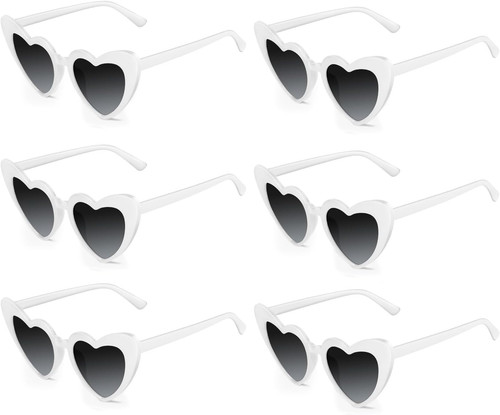 Herzförmige sonnenbrille - herzförmige,