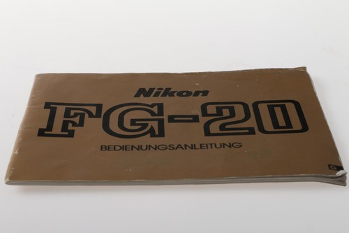 Nikon 20 - nikon, fg-20