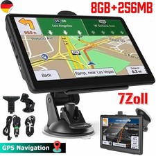 7Zoll GPS Navigationsgerät NAVI Mit TFT-Touchscreen für Auto LKW PKW Navi 8G