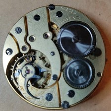 Invar  Werk   Taschenuhr