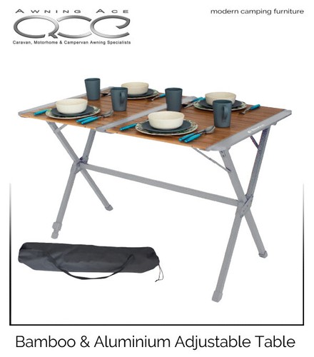 Luxus roll campingtisch - roll, up