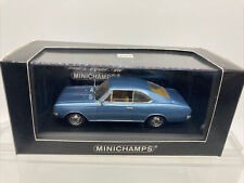 MINICHAMPS Opel Rekord C Coupe 1966 - Blau Metallic 1:43 430 046120