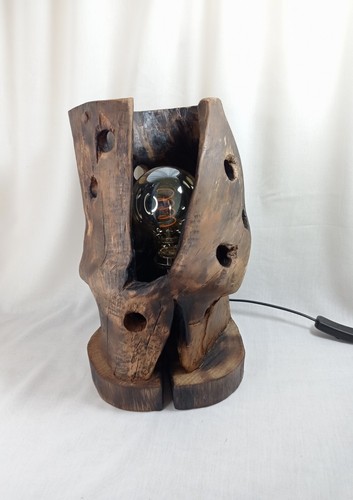 Holzlampe treibholz - holzlampe,
