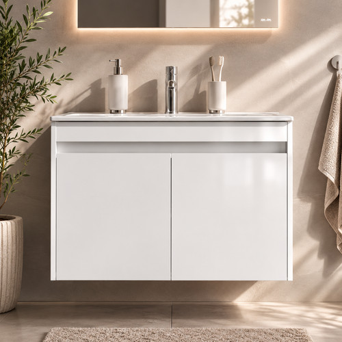 Waschtisch mit unterschrank - waschtisch,