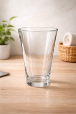 Glas vase konisch klar 20cm - vase,