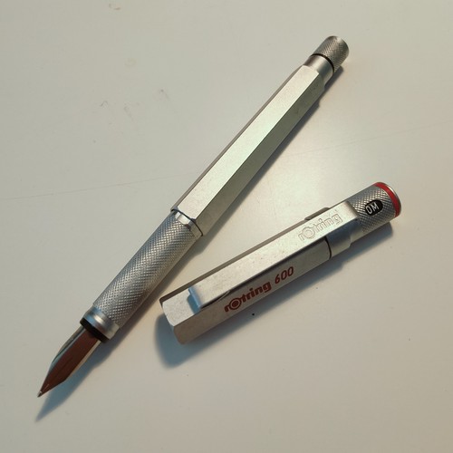 Rotring 600 füller silber - 600,