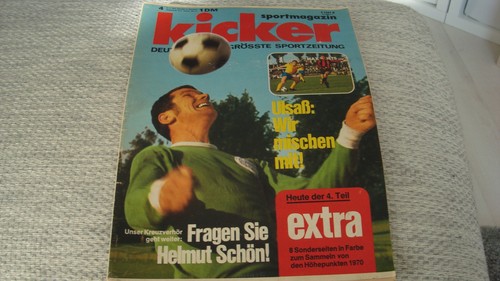 Kicker sportzeitung 1971 - sportzeitung,