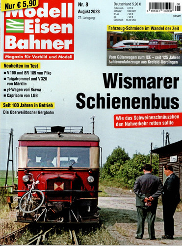 Modelleisenbahner august - modelleisenbahner, 8/23