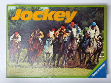 Ravensburger JOCKEY ©1977 Vintage Brettspiel Wettlaufspiel Pferderennen komplett