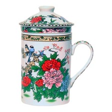 Teetasse 250ml + Deckel + Sieb