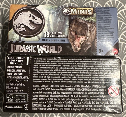 Jurassic world minis serie - minis,